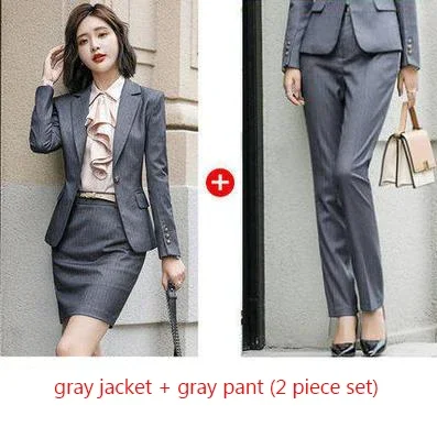 gray blazer pant