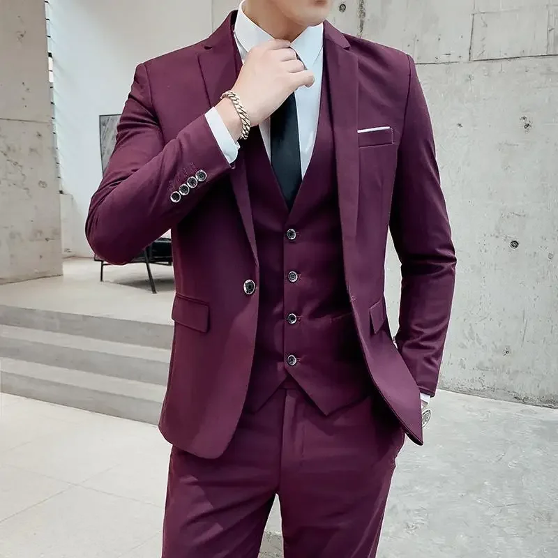 Wine red   Set of 3
