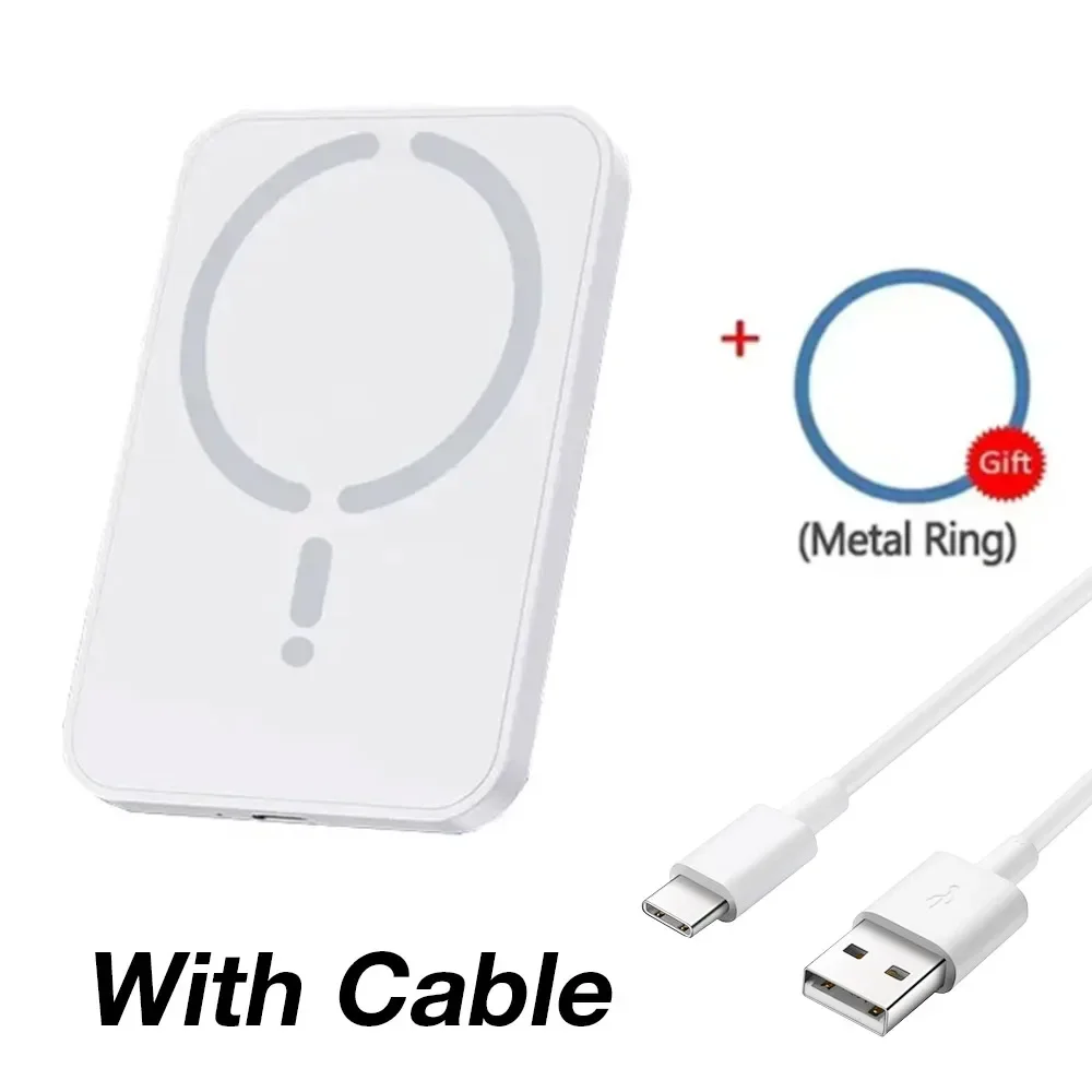 White With Cable