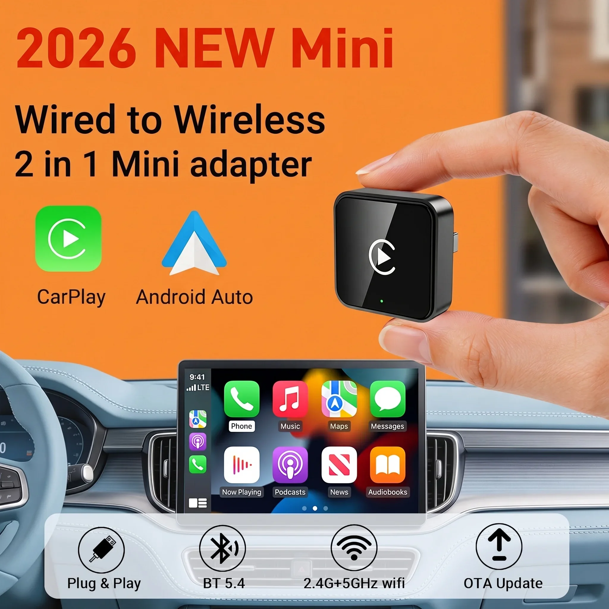 2in1 Smart Carplay