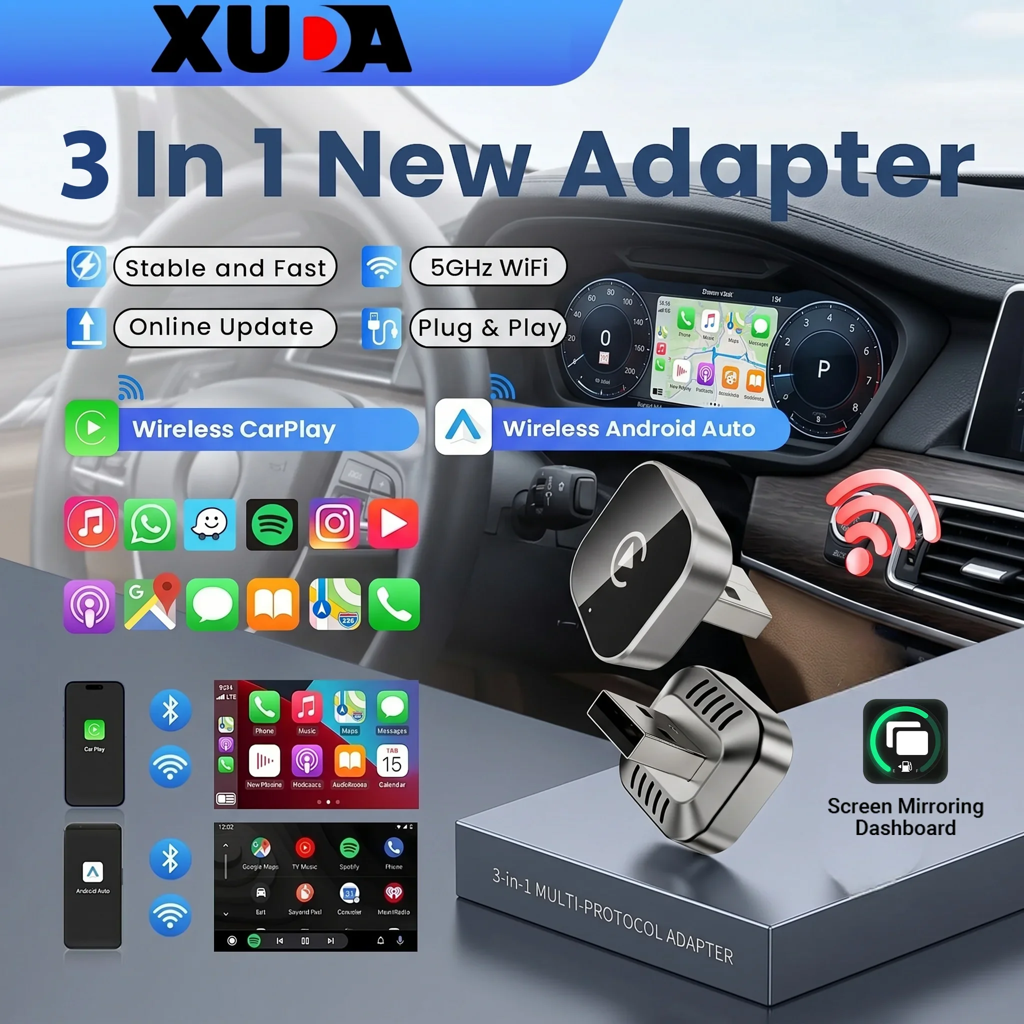 3in1 Carplay Box