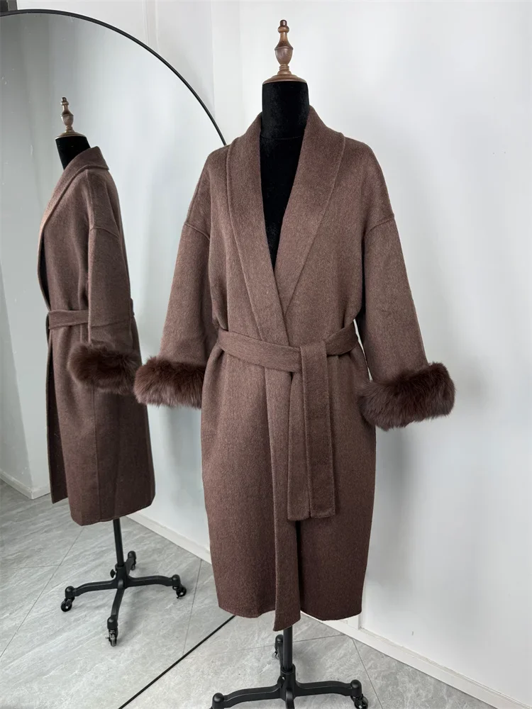 Coffee Long Overcoat