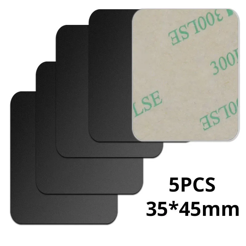 5pcs 35x45mm Black