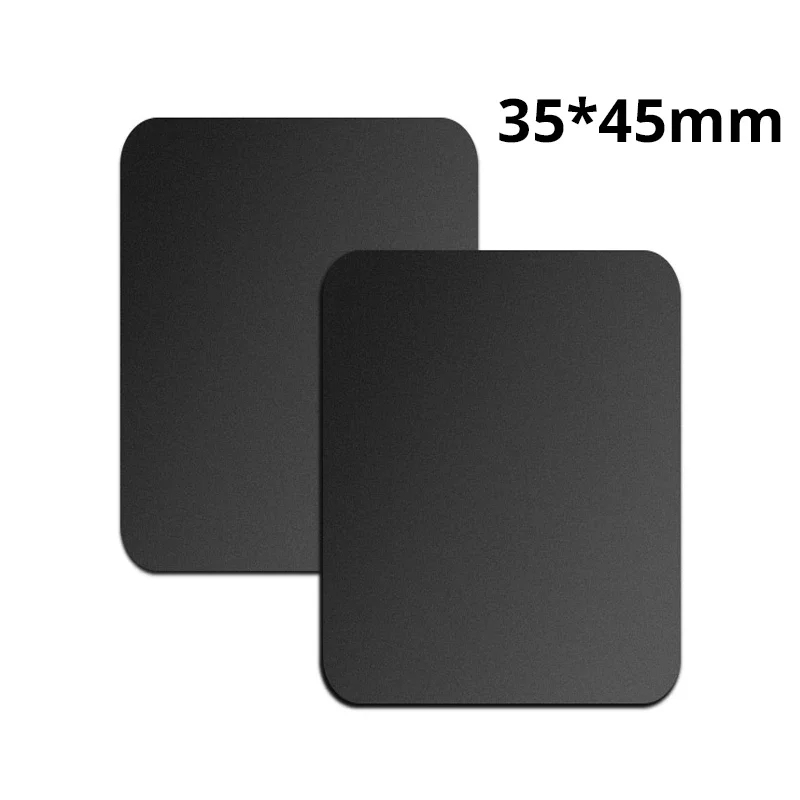 2pc Black 35x45mm