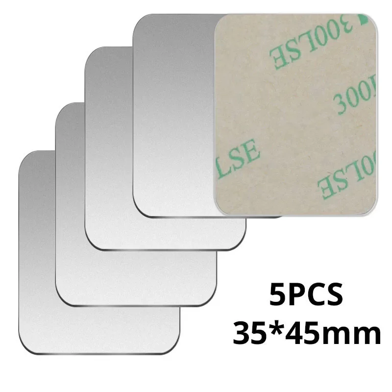 5pcs 35x45mm Silver