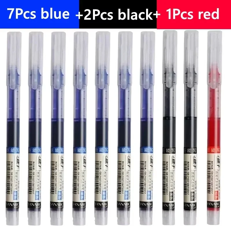 7blue 2black 1red