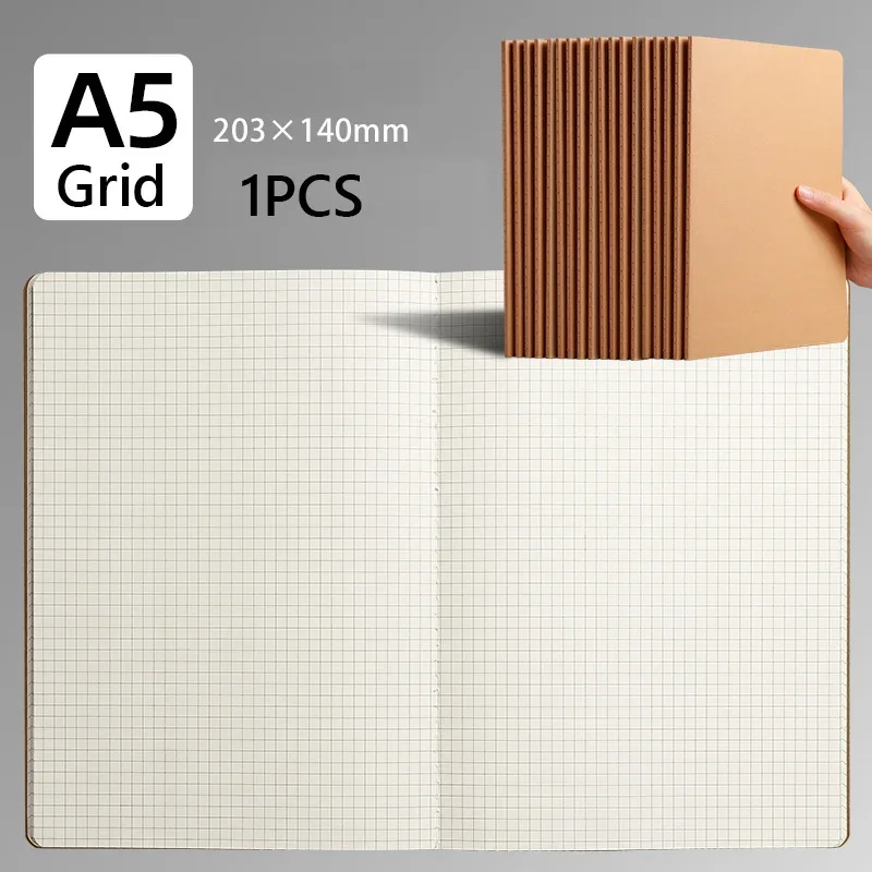 A5 Kraft Grid