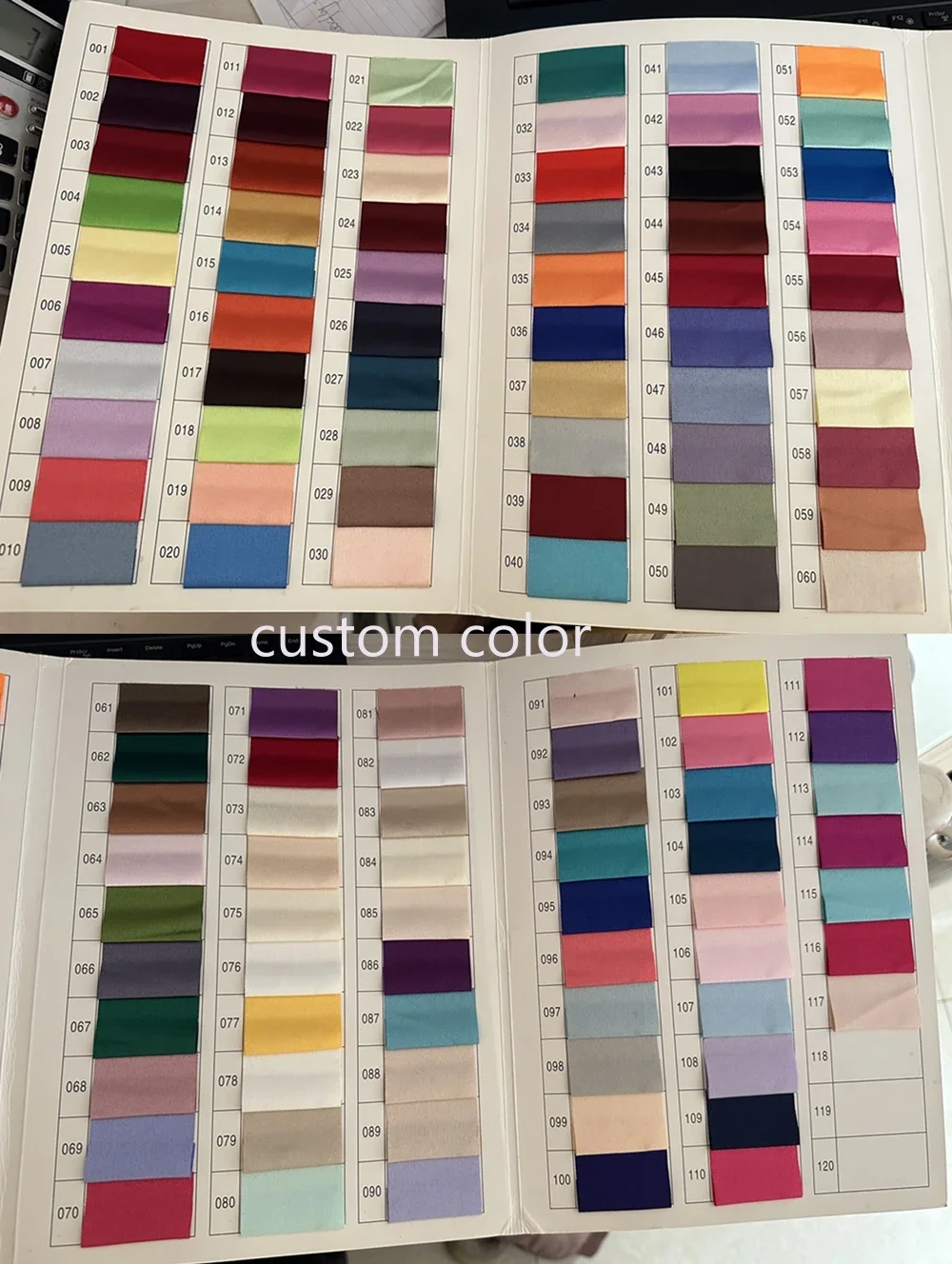 customized color