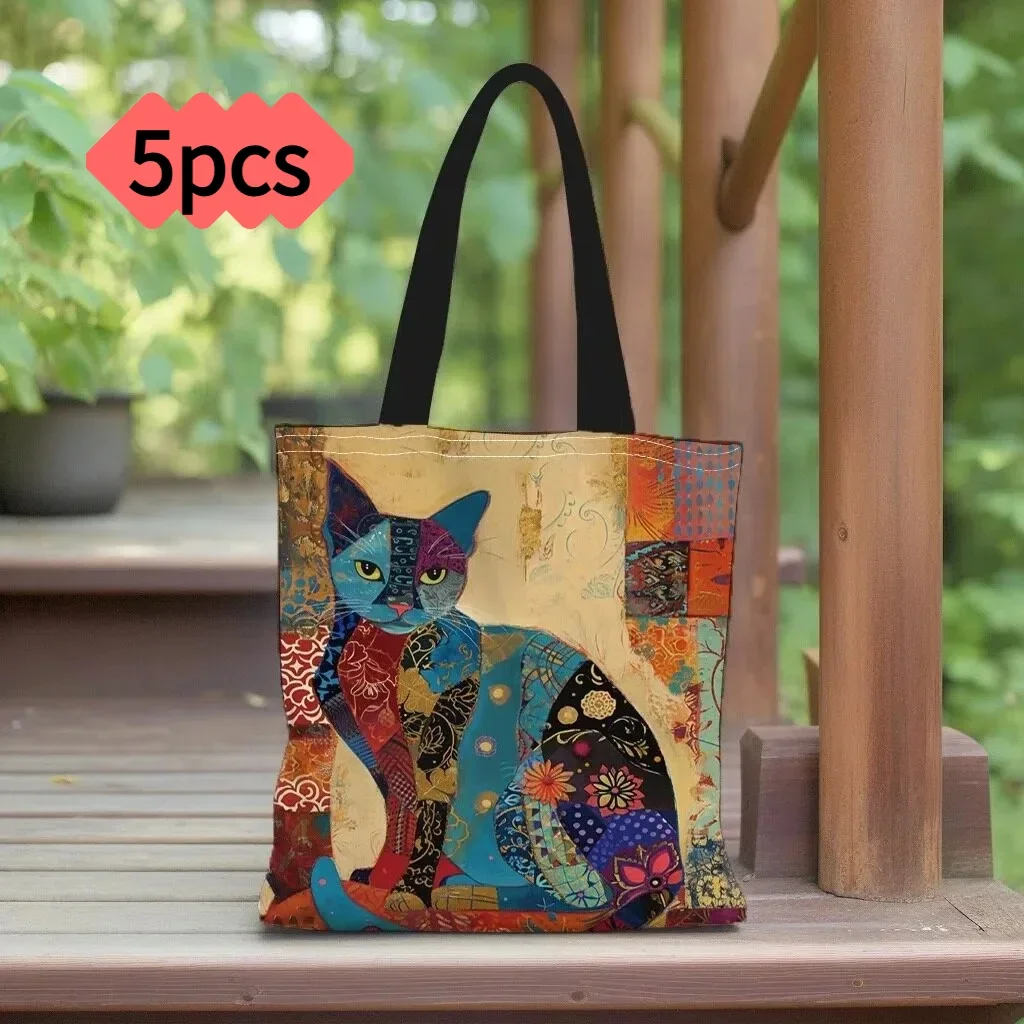 Ethnic Cat 5pcs