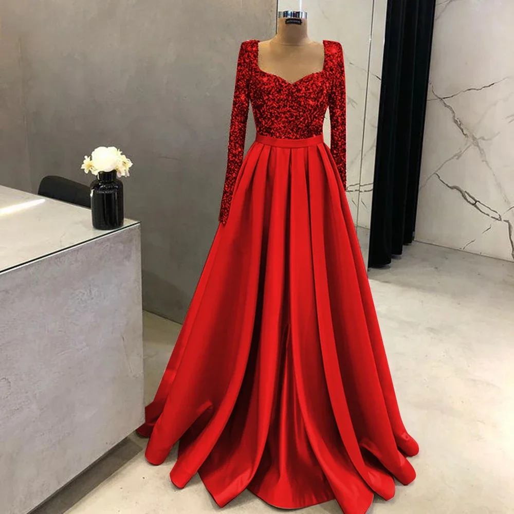 Red-V Neck