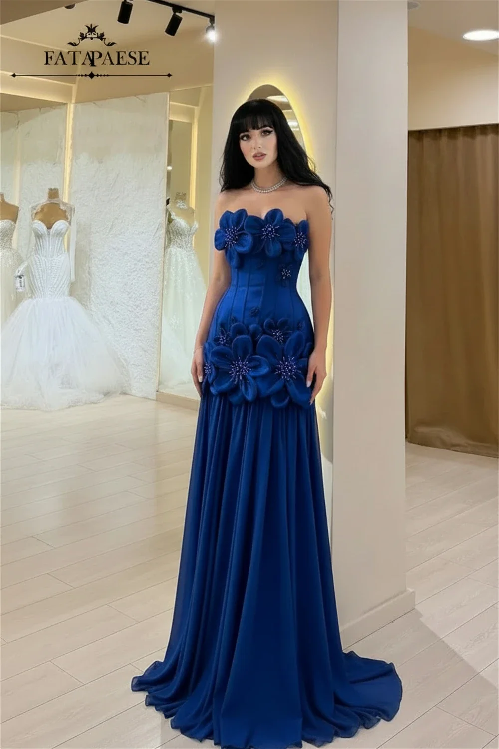 Long Royal Blue