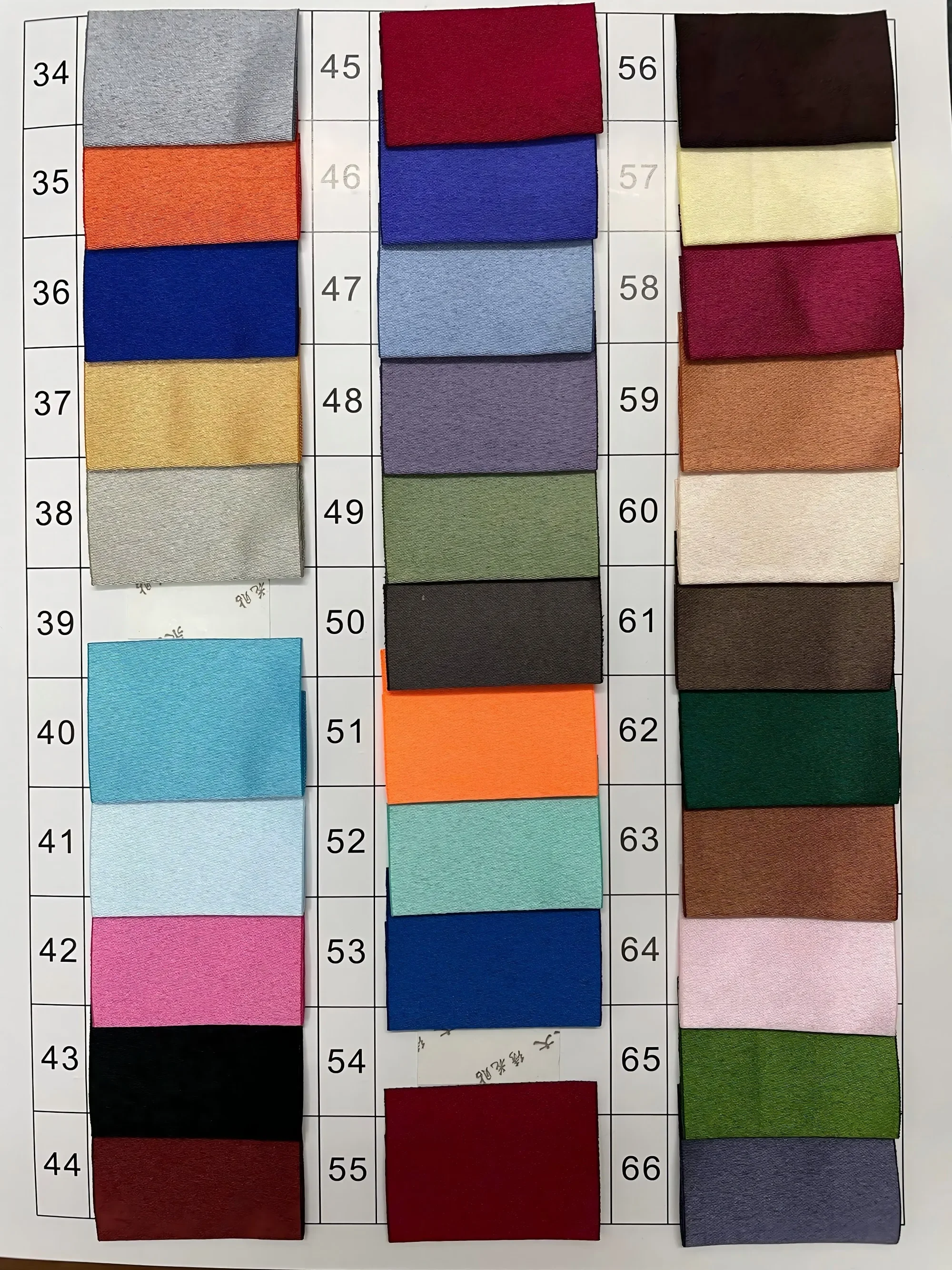 Customized colors