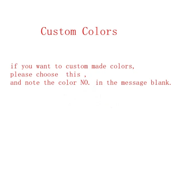 Custom Made Color