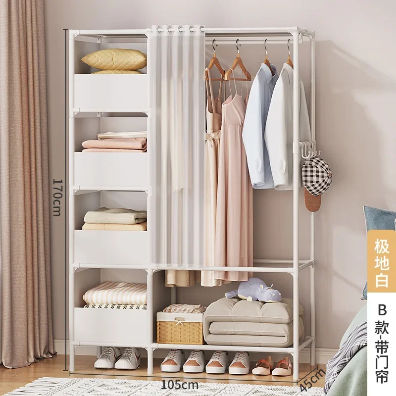 B - with curtain