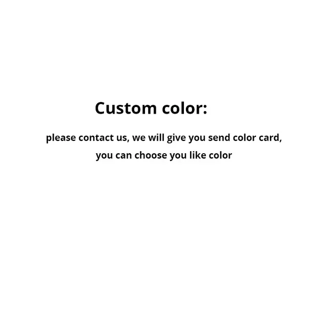 custom     color