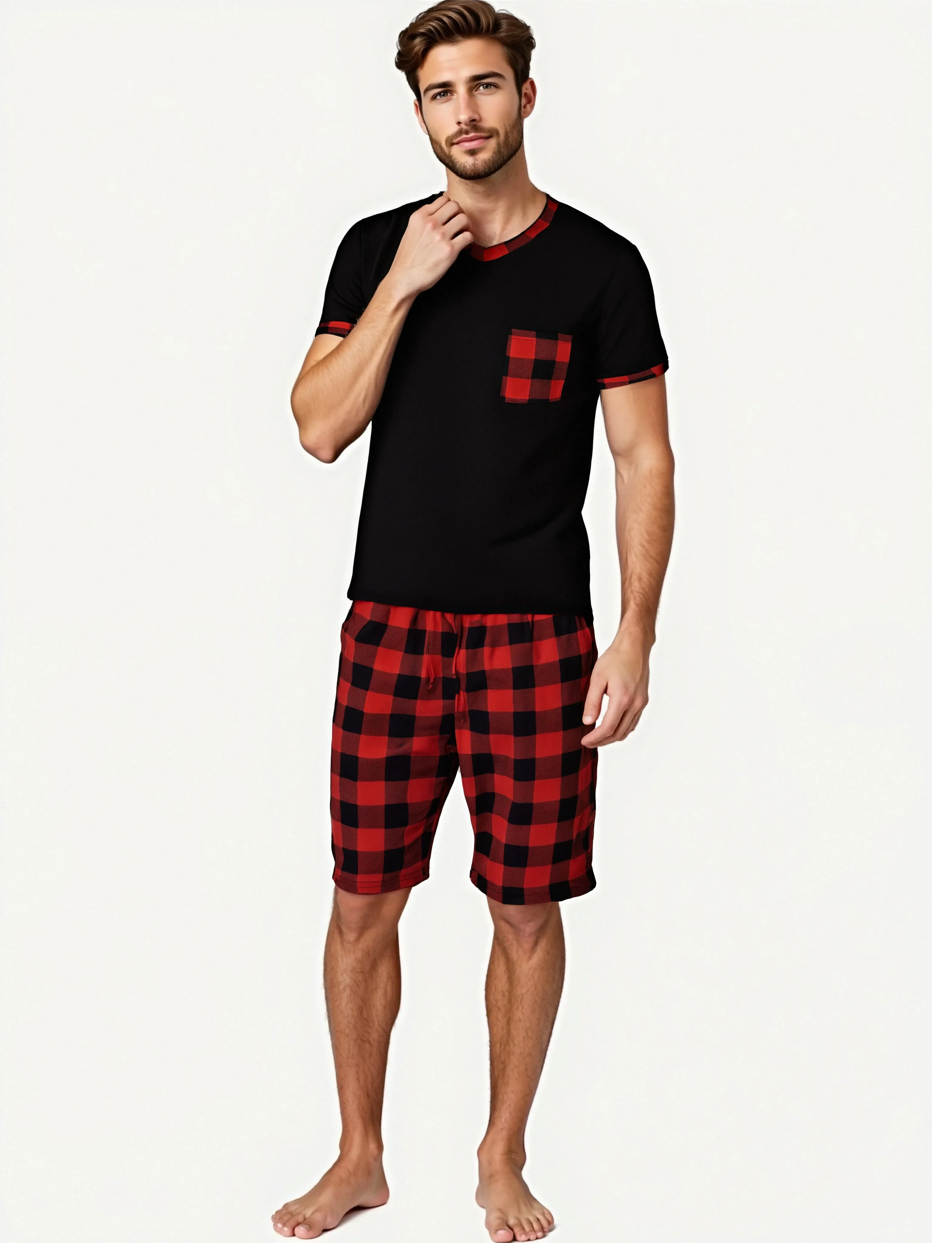 Red Black Plaid