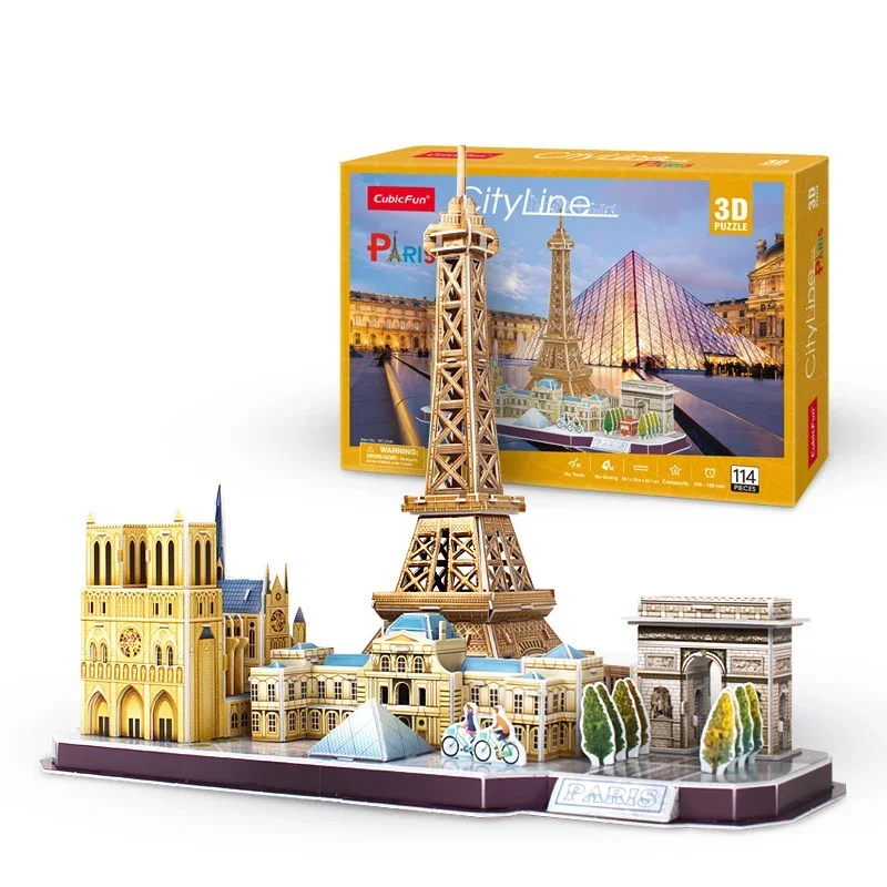 Paris 3D Puzzles