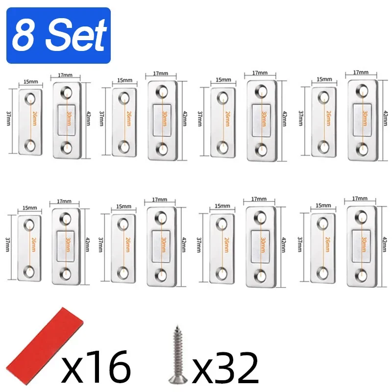 8 Set-Silver