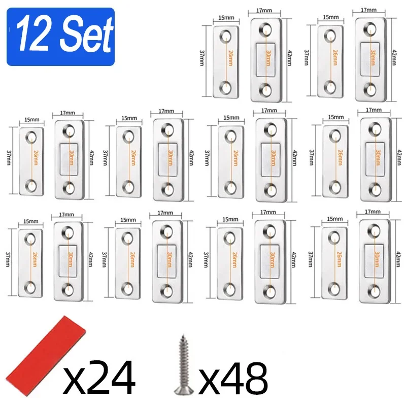 12 Set-Silver