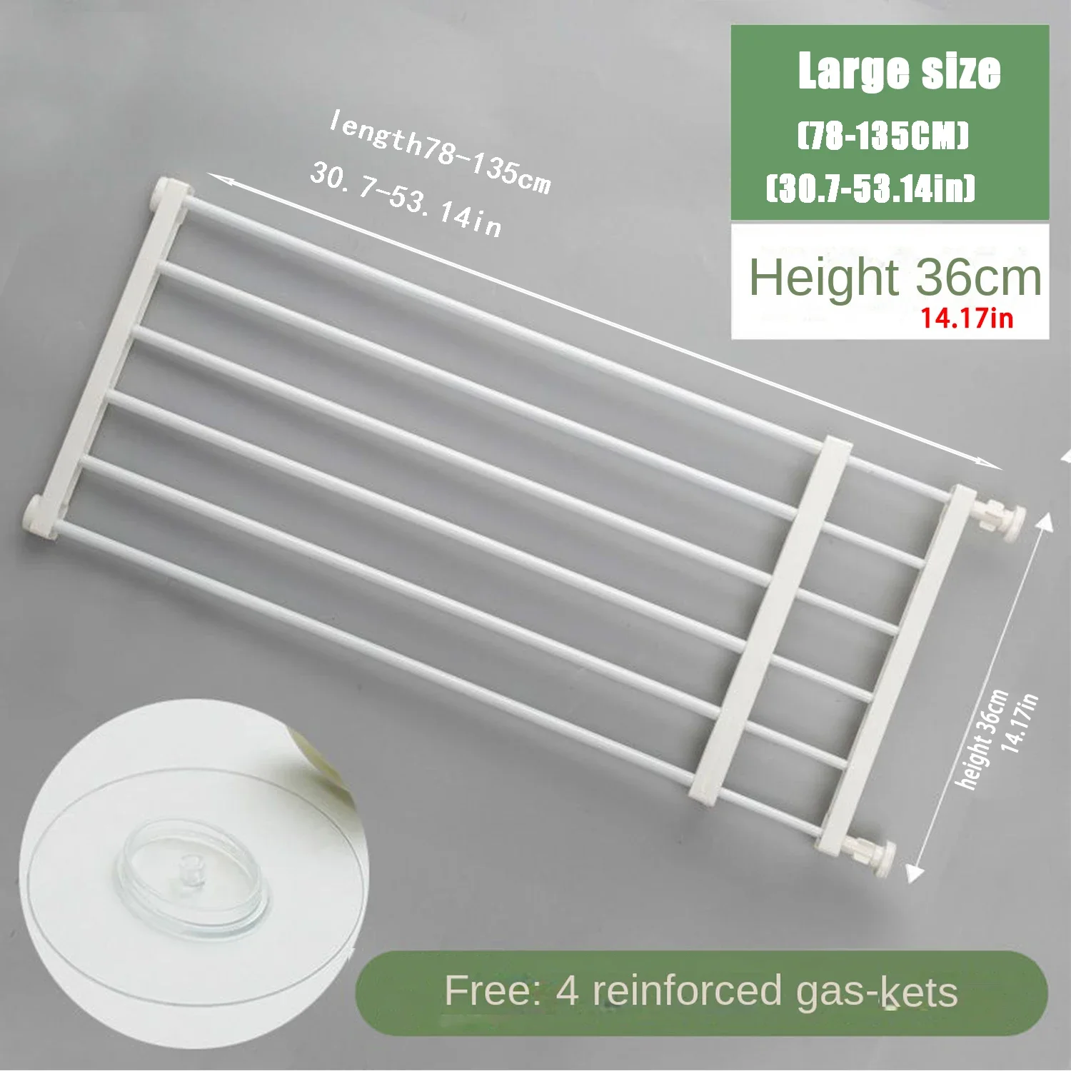 H36cmW135cm white