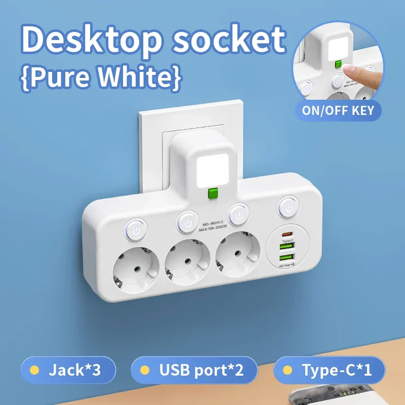 3USB White