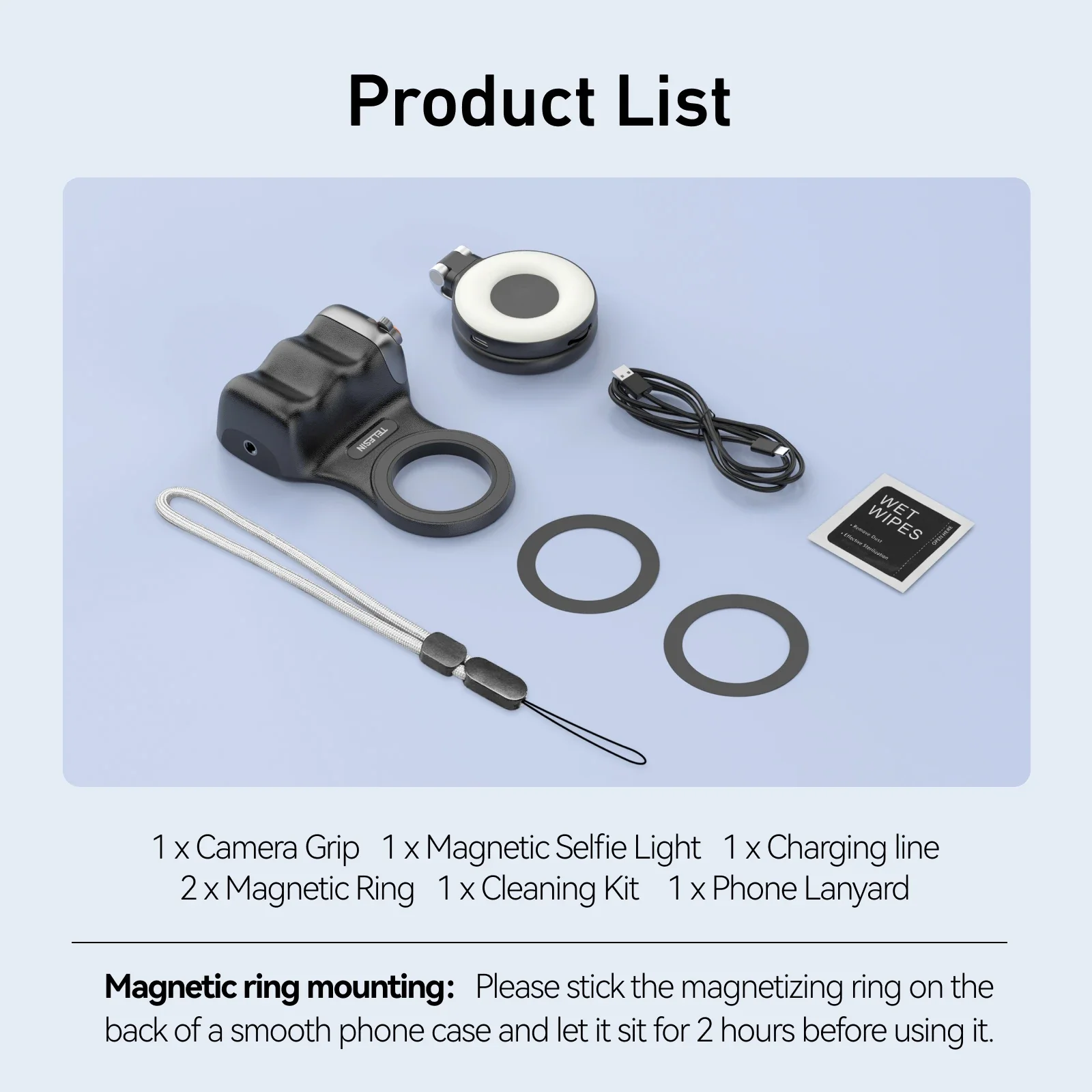 Black Fill light kit