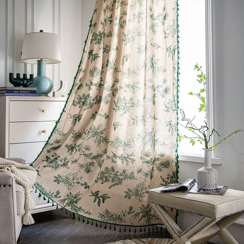 Green tassel