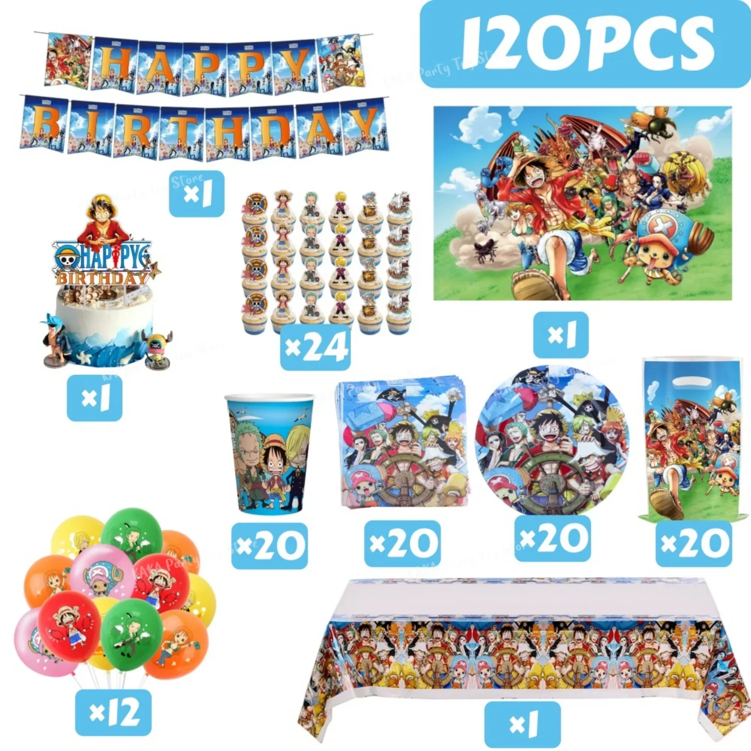 Party set-120PCS