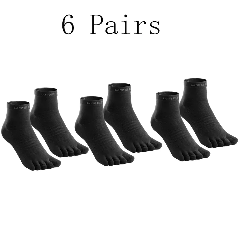 6 pairs black